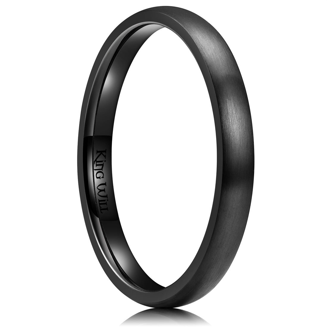 King Will Basic™ 3mm titanium ring-[for women] – King Will Rings
