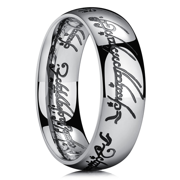 King Will &trade; 8mm stainless steel One Ring for Men Lord Rings Magic Power Rings