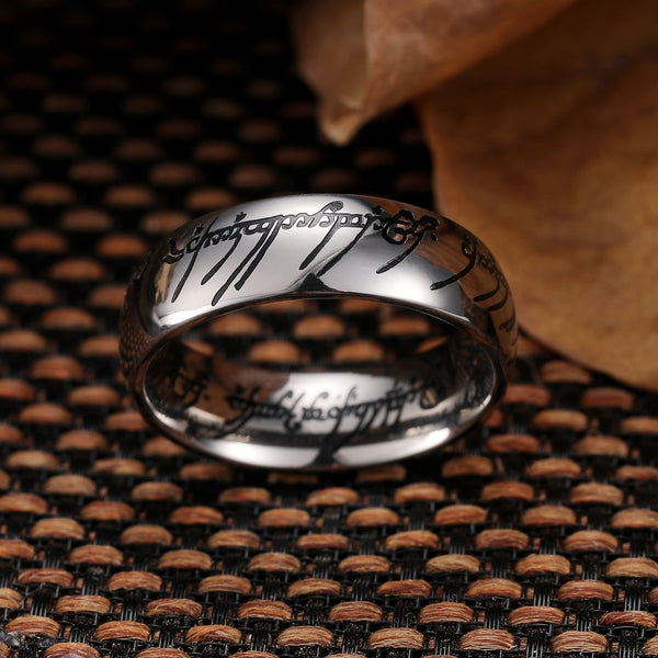 King Will &trade; 8mm stainless steel One Ring for Men Lord Rings Magic Power Rings