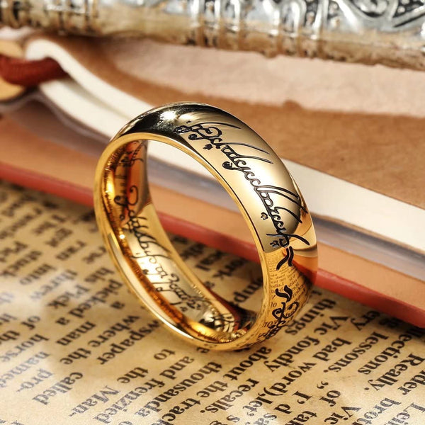 King Will &trade; 8mm stainless steel One Ring for Men Lord Rings Magic Power Rings