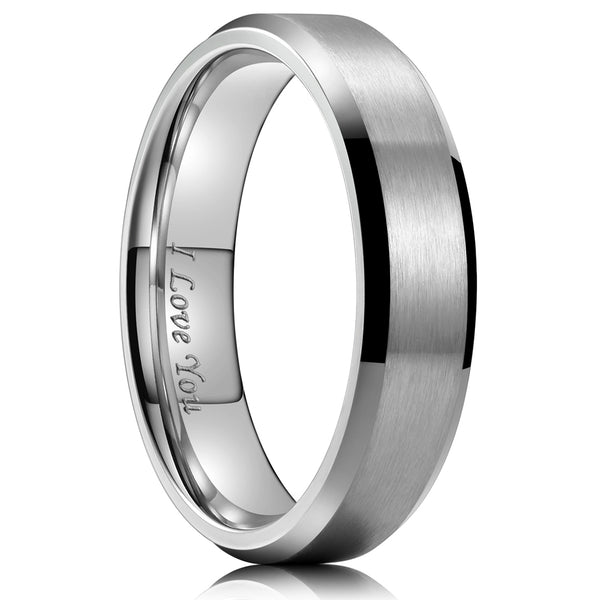 King Will CLASSIC™ 6mm stainless steel ring