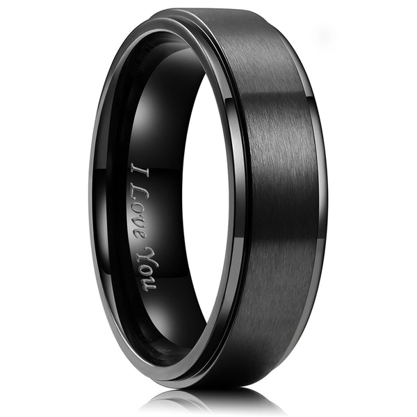 King Will BASIC™ 6mm stainless steel ring