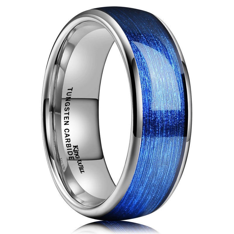 King Will GALAXY&trade; 8mm tungsten ring