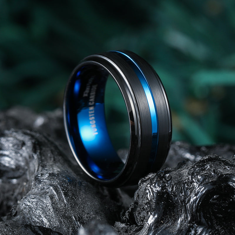 King Will LOOP&trade; 8mm tungsten ring