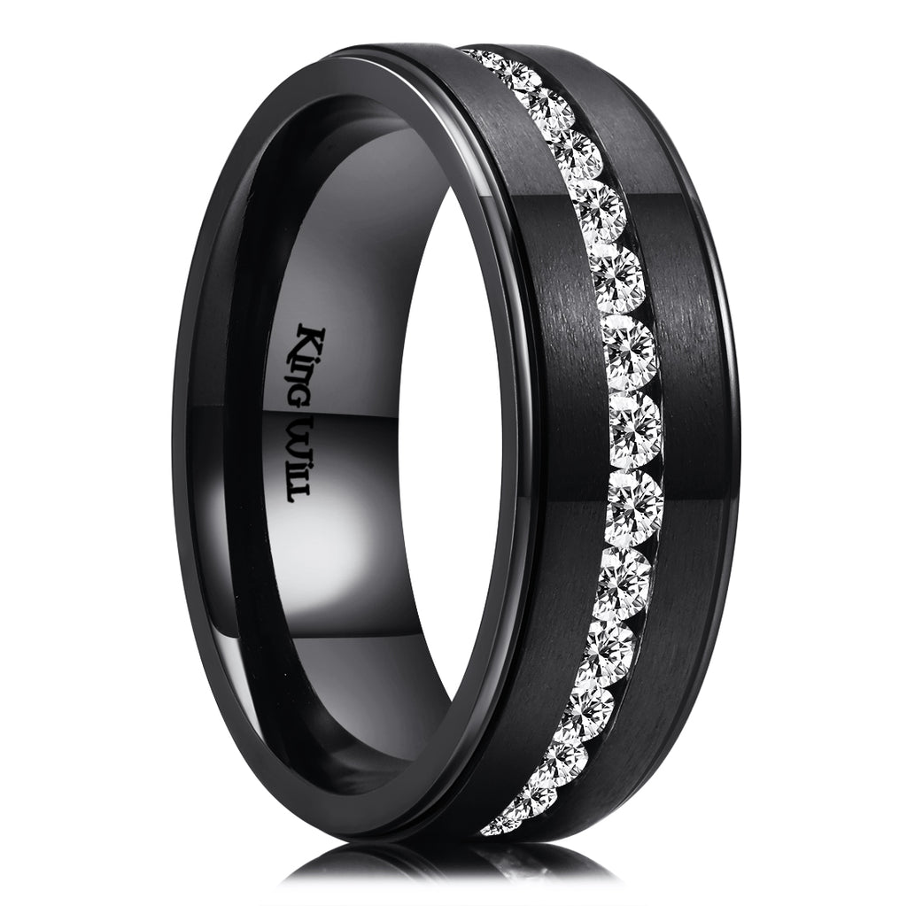 King Will GEM™ 8mm titanium ring