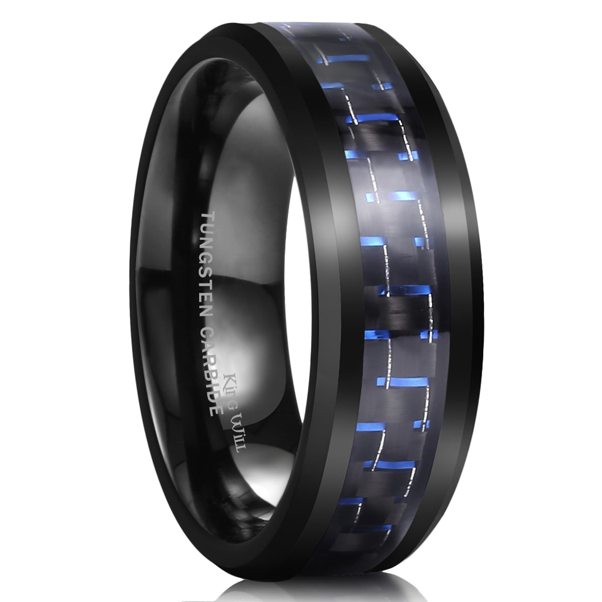 King Will GENTLEMAN™ 8mm tungsten ring – King Will Rings