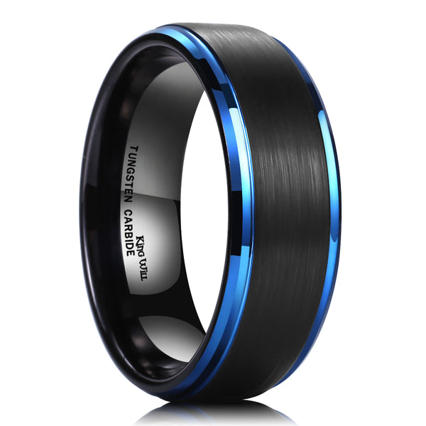 King Will DUO™ 8mm tungsten ring – King Will Rings