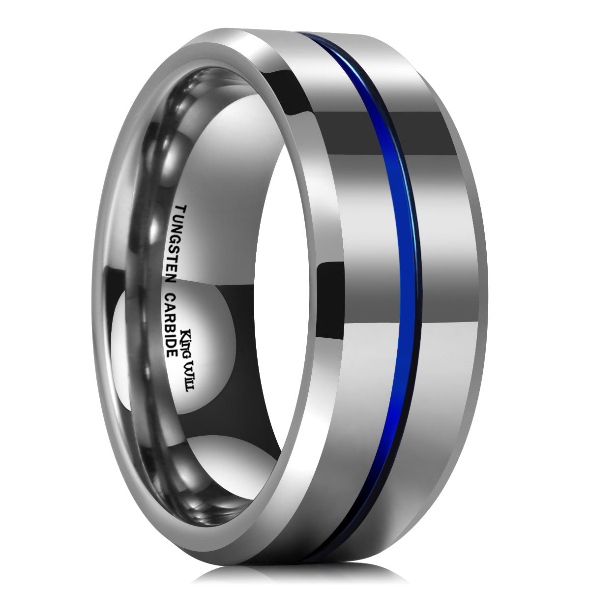 King Will LOOP™ 8mm tungsten ring – King Will Rings